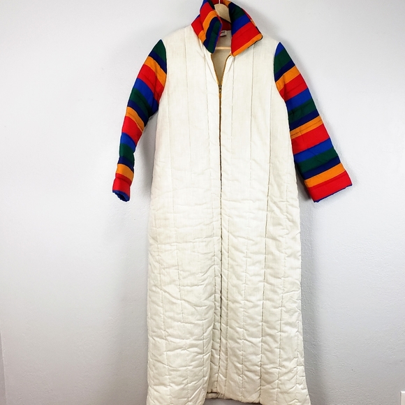 Vintage 70s ILGWU Union Made House Robe - Picture 5 of 13